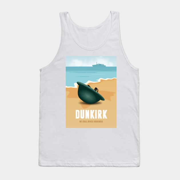 Dunkirk - Alternative Movie Poster Tank Top by MoviePosterBoy